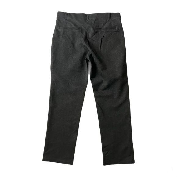 NEW Quince Ultra-Stretch Ponte Straight Leg Pant in Charcoal Size Medium Petite - Picture 4 of 8